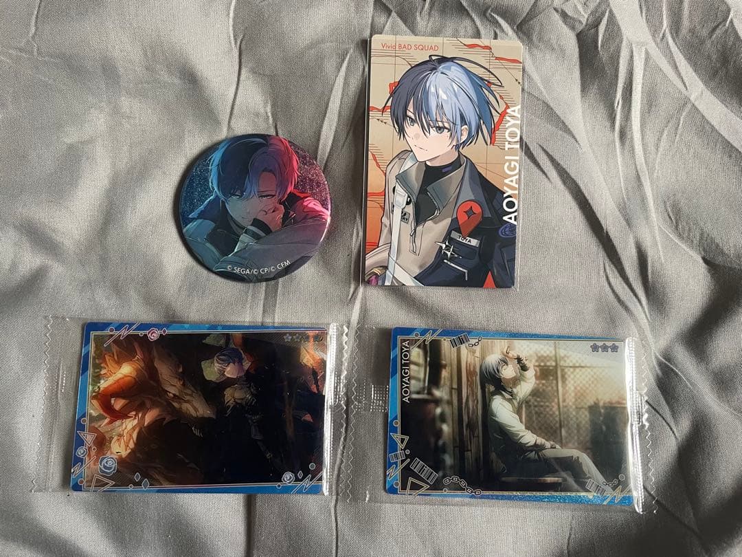 プロセカ 青柳冬弥 まとめ売り 缶バッジ エピカ ウエハース - メルカリ