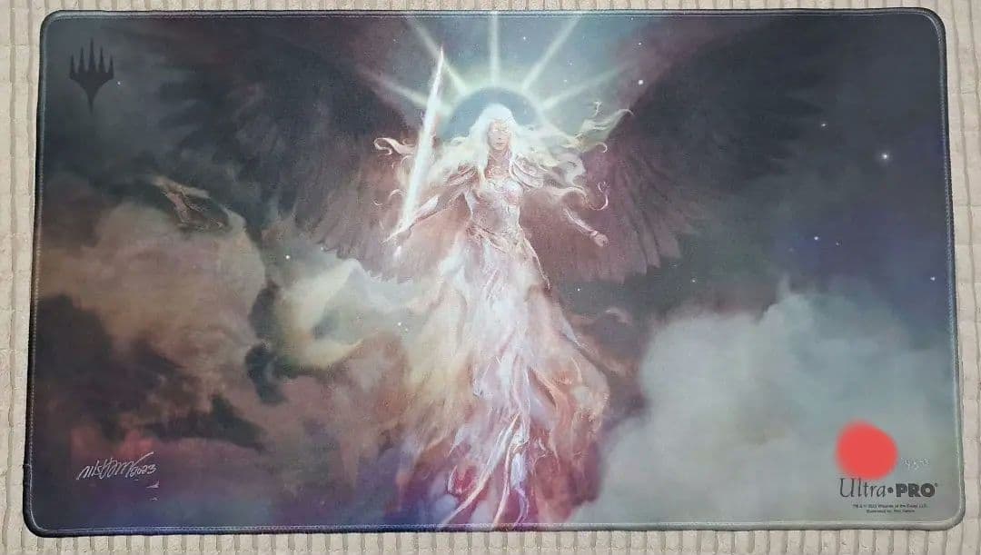 MTG セラの使者 プレイマット Nils Hamm直筆サイン入り 証明書付き