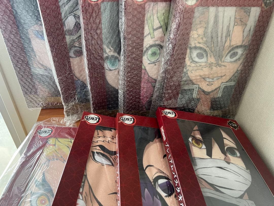 鬼滅の刃　プレミアムバスタオル　柱9人まとめ売り