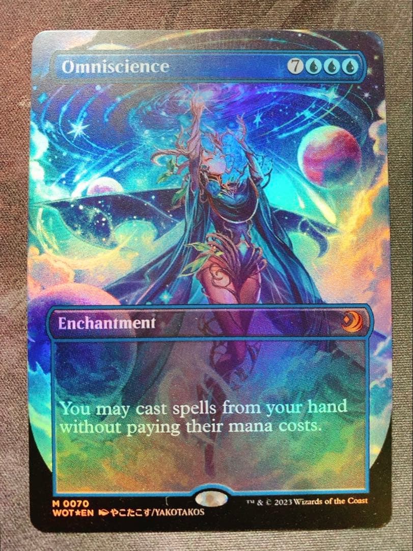 【ショーケースfoil】【やこたこす先生】全知　英語