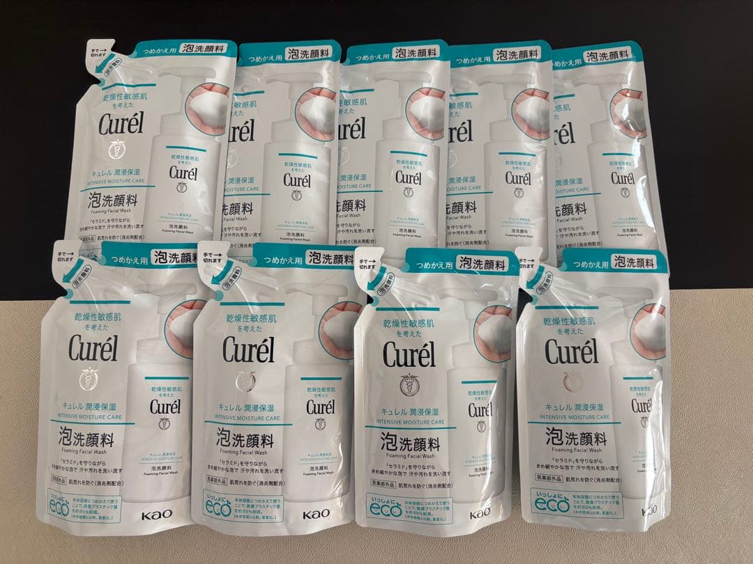 Curél 泡洗顔料 詰め替え130ml 9個セット Amazon | キュレル 皮脂トラブルケア泡洗顔料 つめかえ用 130ml