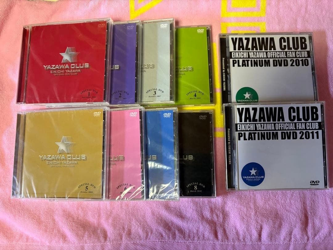 矢沢永吉☆YAZAWA CLUB SPECIAL DVD 10枚セット