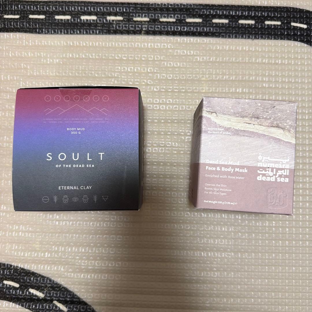 万博 ヨルダン館 SOULT 泥パック ソルト 死海 マッドマスク