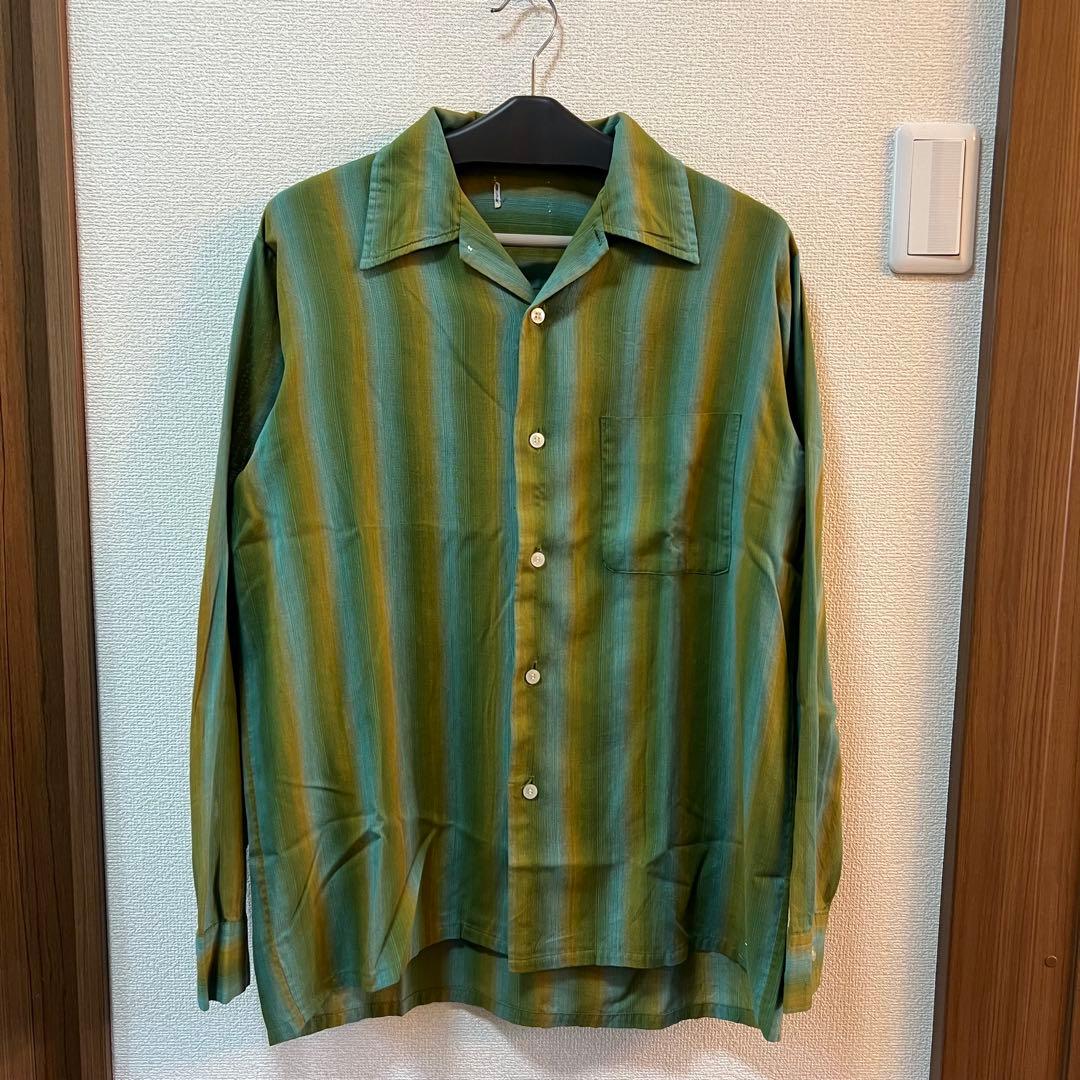 70s オンブレ レーヨンシャツ 70s vintage レーヨンシャツ オンブレ アメカジ 【公式通販】