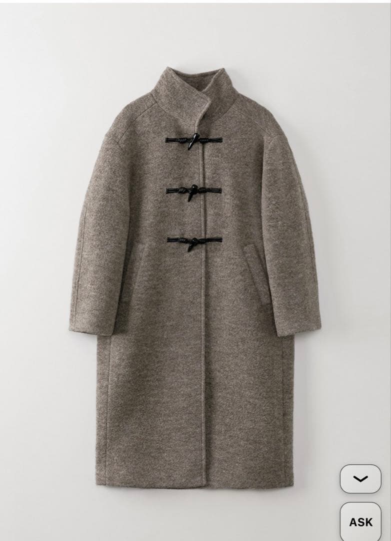 ジャケット・アウター OHOTORO Oriental Duffle Coat brown oriental duffle coat | OHOTORO