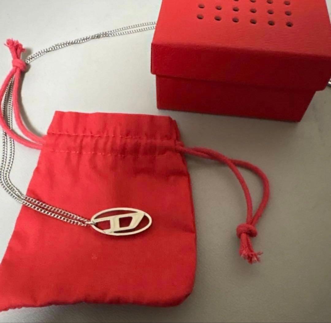 か*げ様 DIESEL シルバー ネックレス