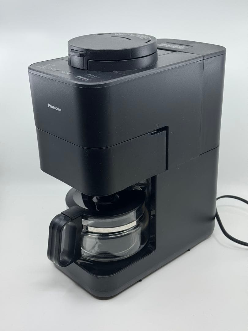 パナソニック コーヒーメーカー 全自動 ミル付き ブラック NC-A58-K ヨドバシ.com - パナソニック Panasonic 全自動コーヒーメーカー ミル