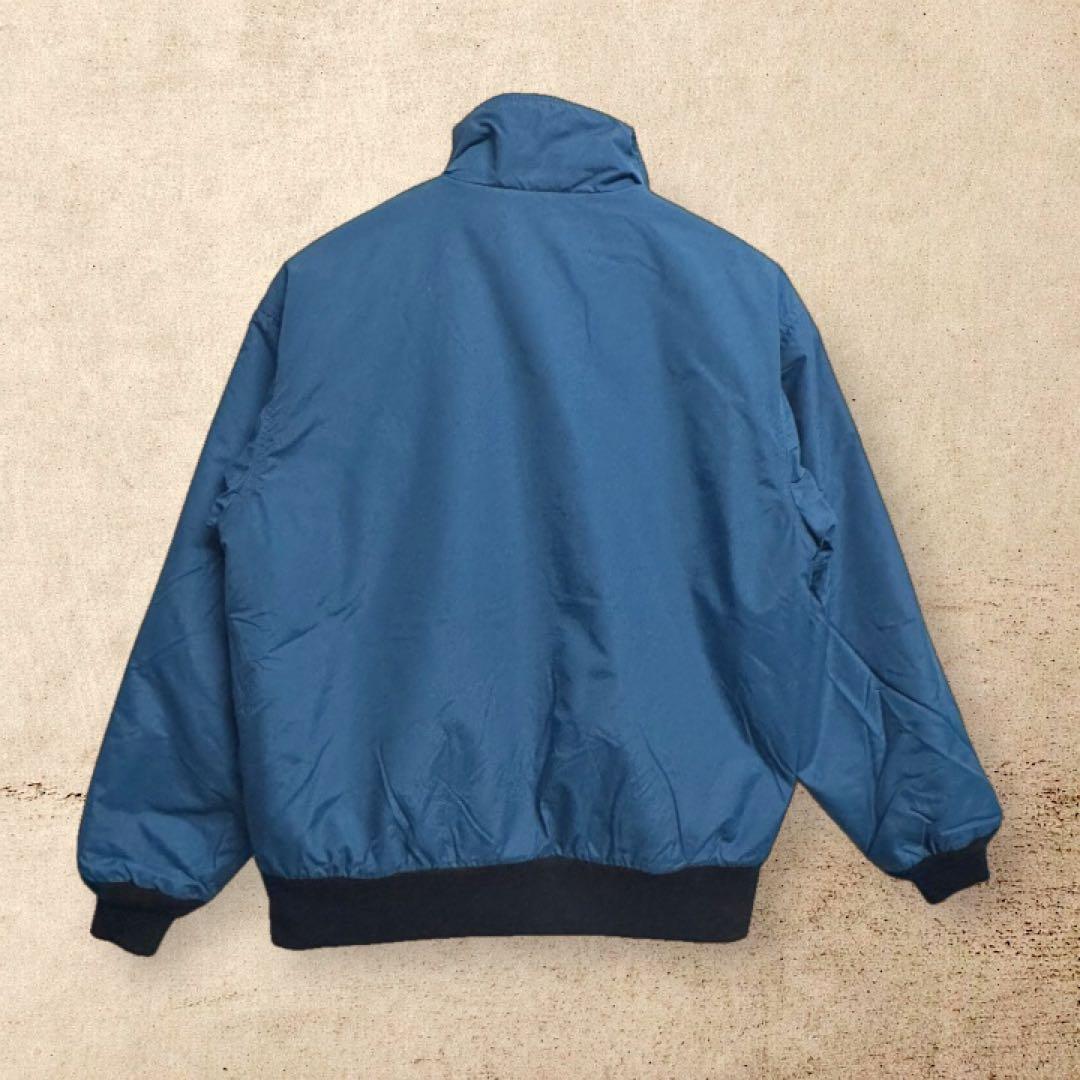 L.L.Bean Warm-up Jacket メンズM相当 ブルーグリーン
