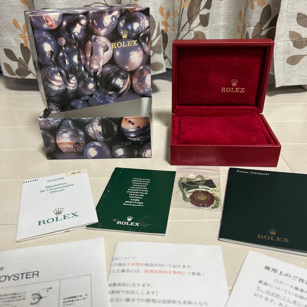 ROLEX デイトジャスト　女性用　付属品のみ