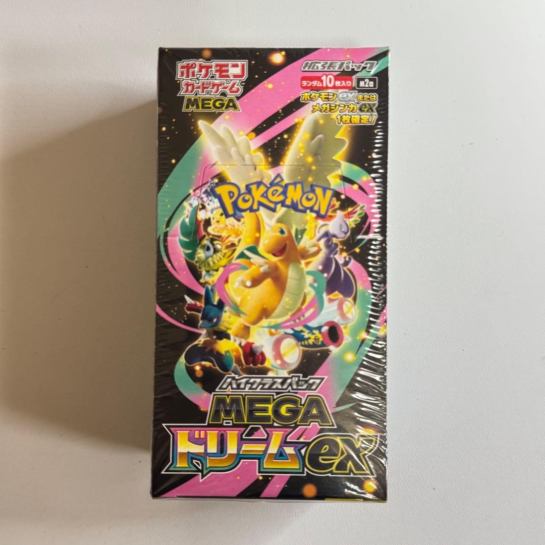 ポケモンカードゲーム MEGAドリームex 1ボックス シュリンク付 ポケカ
