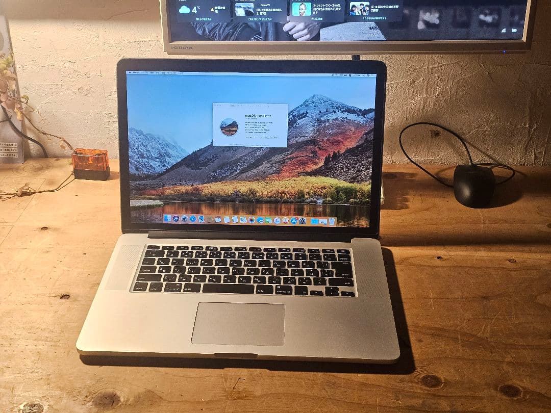 MacBookPro 15インチ A1398 mid2015 i7 16GB