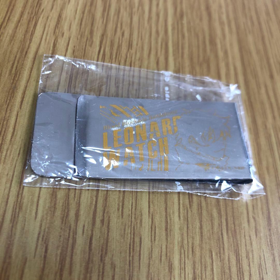 激レア　血界戦線　マネークリップ　レオナルド