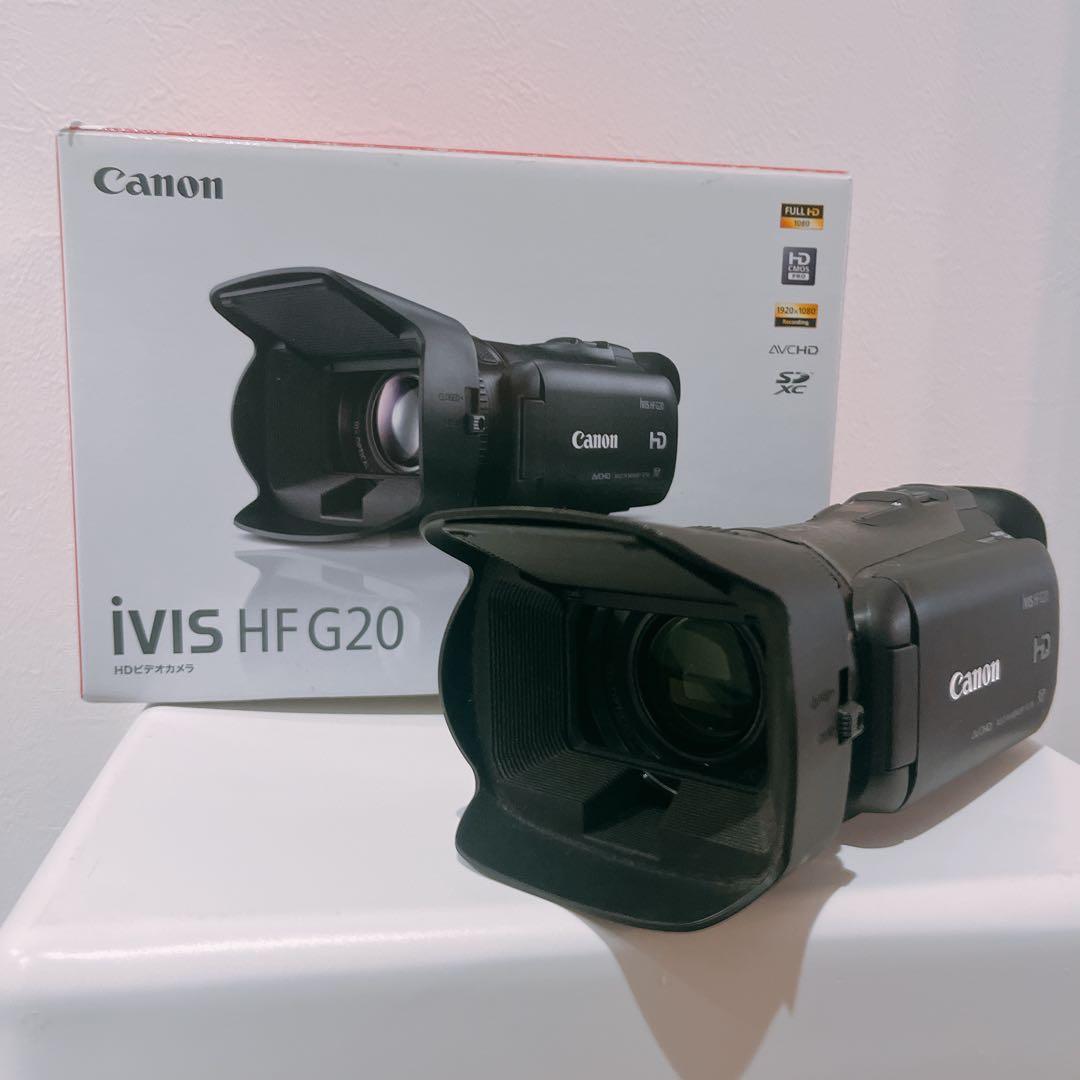 Canon iVIS HF G20 ビデオカメラ 本体・ケース・三脚 すぐ使える Amazon | Canon デジタルビデオカメラ iVIS HF G20 光学10倍ズーム