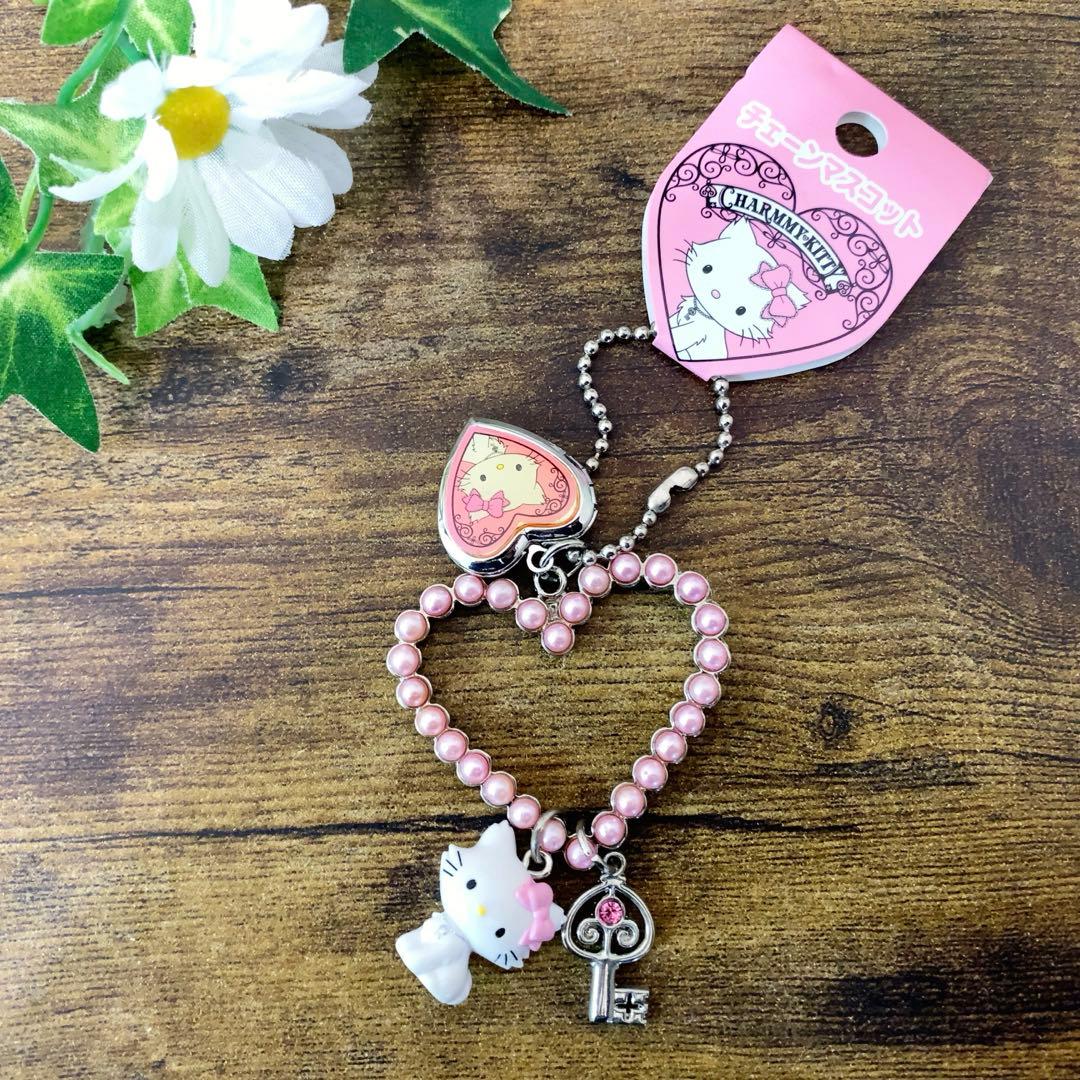 【新品】希少レア　チャーミーキティ　チェーンマスコット　入手困難