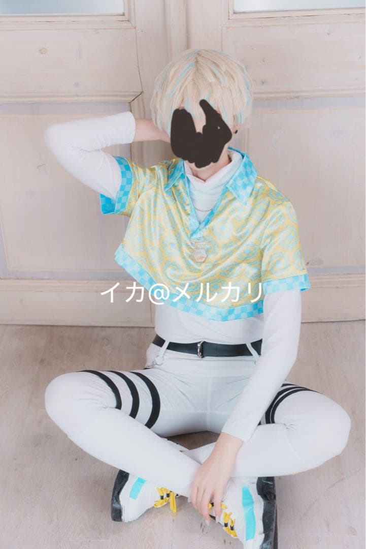 【フルセット　靴/ウィッグ付き】にじさんじ　緋八マナ　コスプレ