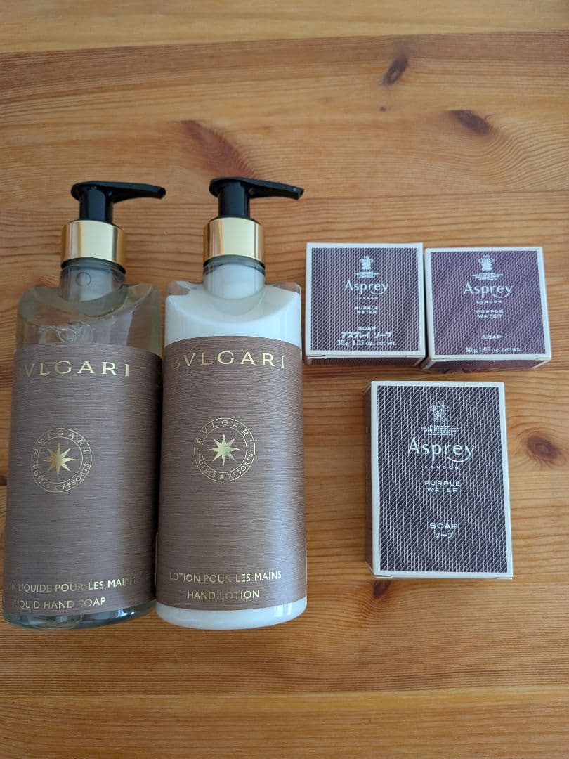 【新品未使用】ブルガリホテル ハンドソープ ハンドローション Asplay石鹸