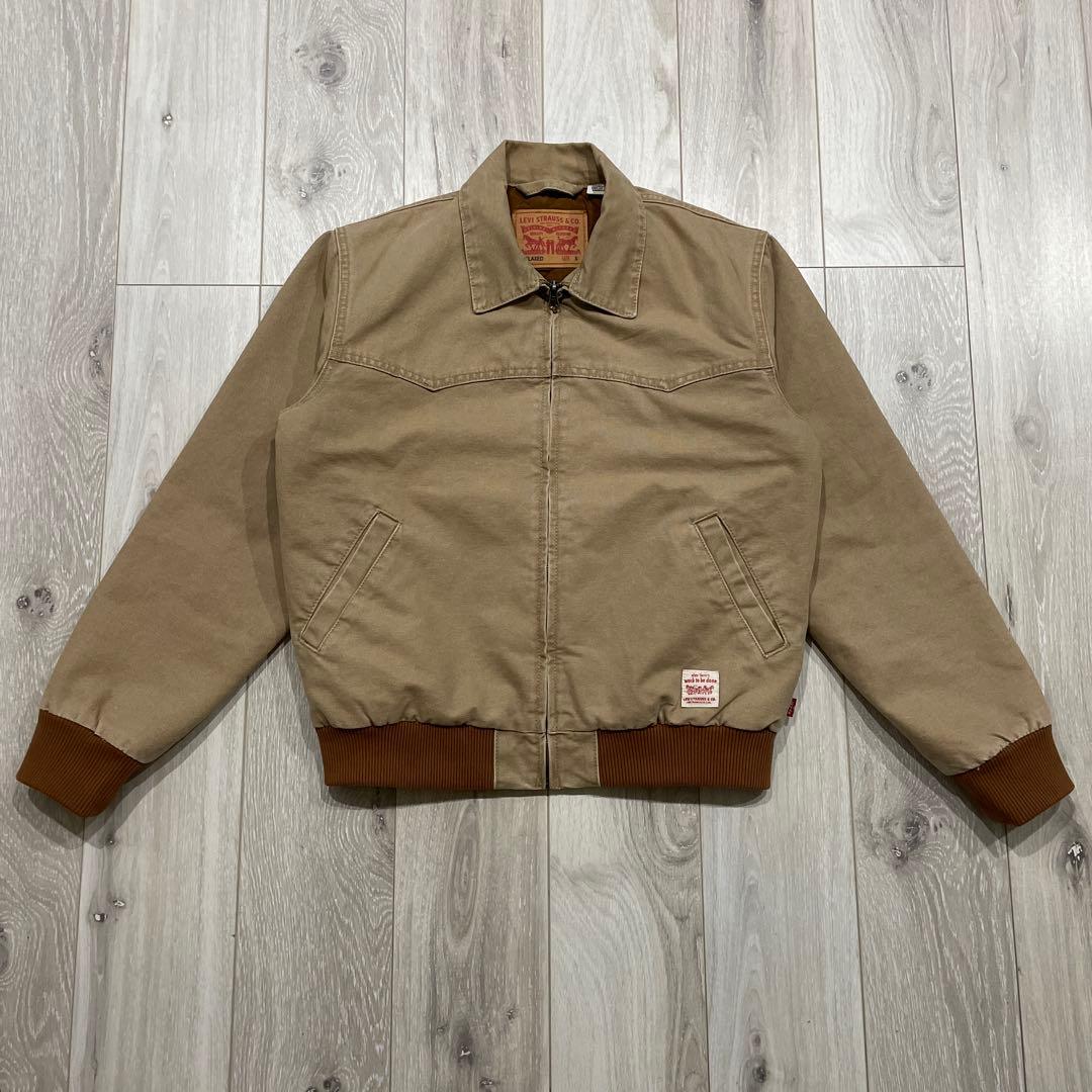 Levi's 短丈 サンタフェジャケット ダックジャケット S 中綿ジャケット Levi's 短丈 サンタフェジャケット ダックジャケット S 中綿ジャケット