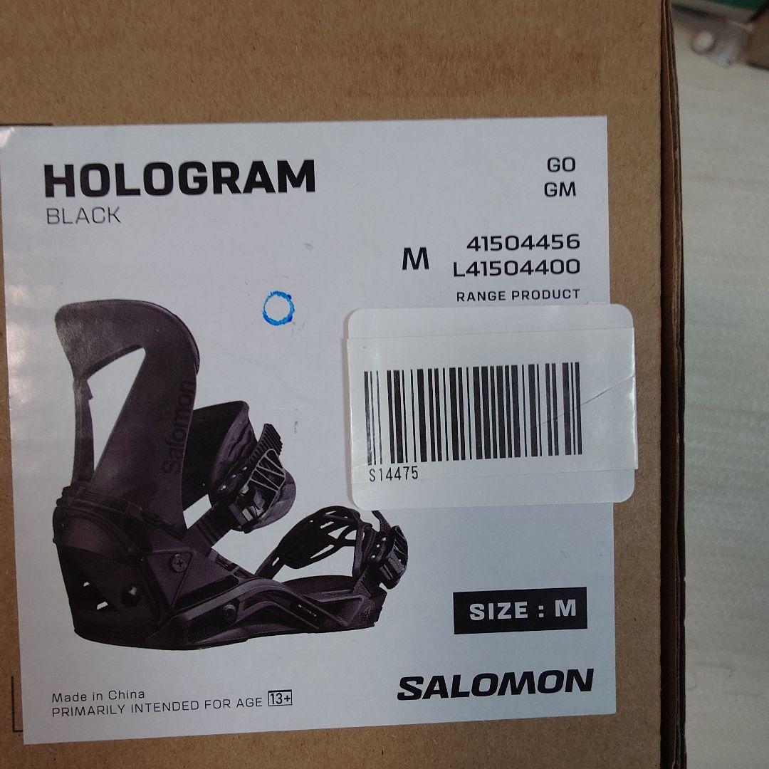 SALOMON HOLOGRAM Mサイズ BLK 22-23モデル