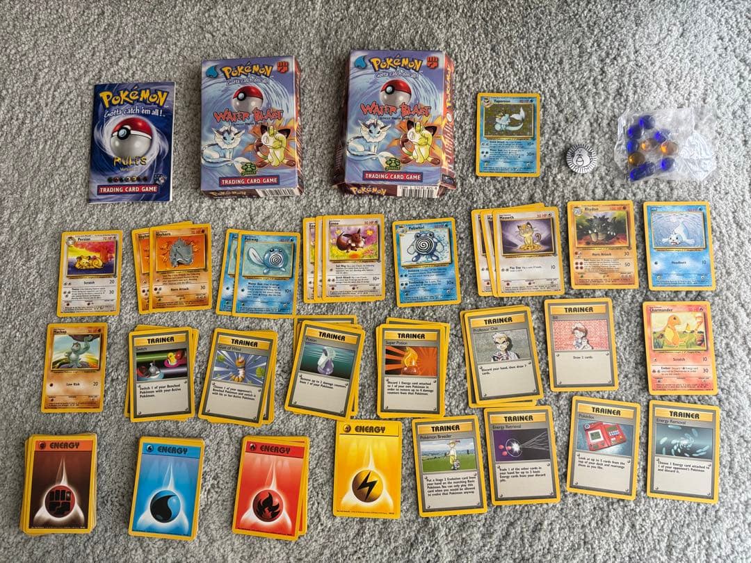 1999年ポケモンカード 英語版 旧裏 Water Blastジャングル まとめ