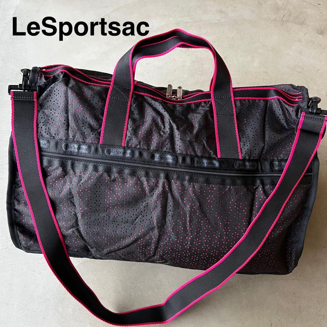 【LESPORTSAC】レスポートサック　未使用　ボストンバッグ