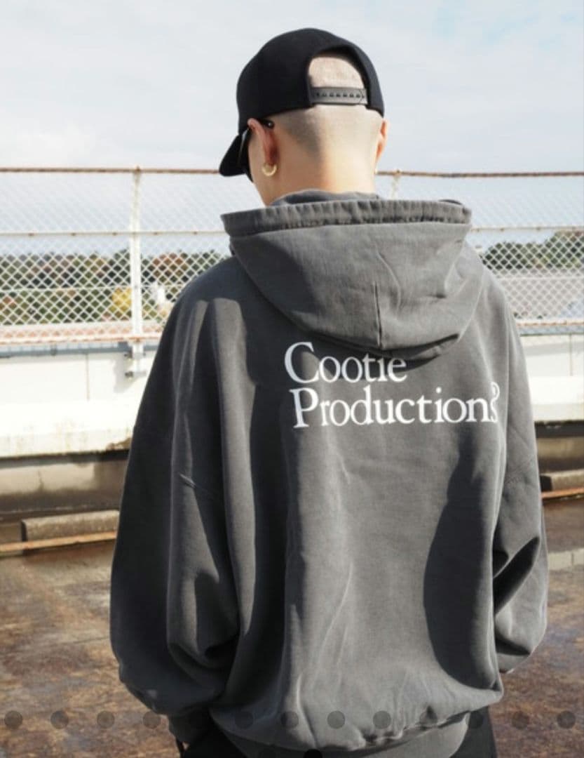 トップス Pigment Dyed Open End Yarn Sweat Hoodie