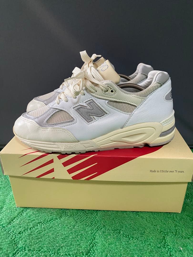 週末限定値下げ　New Balance M990TC2 V2 USA製 New Balance（ニューバランス） スニーカー M990TC2 990V2 SEASALT