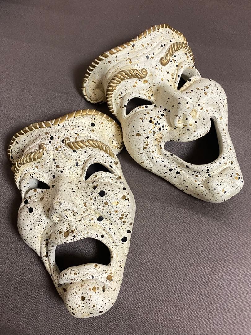 50s' ビンテージ ツーフェイス 壁掛け古着 バイカー ロカビリー 店舗