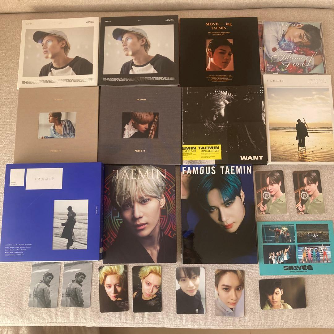 テミン　CD、DVDセット、TAEMIN TIMES TAEMIN（テミン）ライブDVD『TAEMIN WORLD TOUR [Ephemeral Gaze] IN