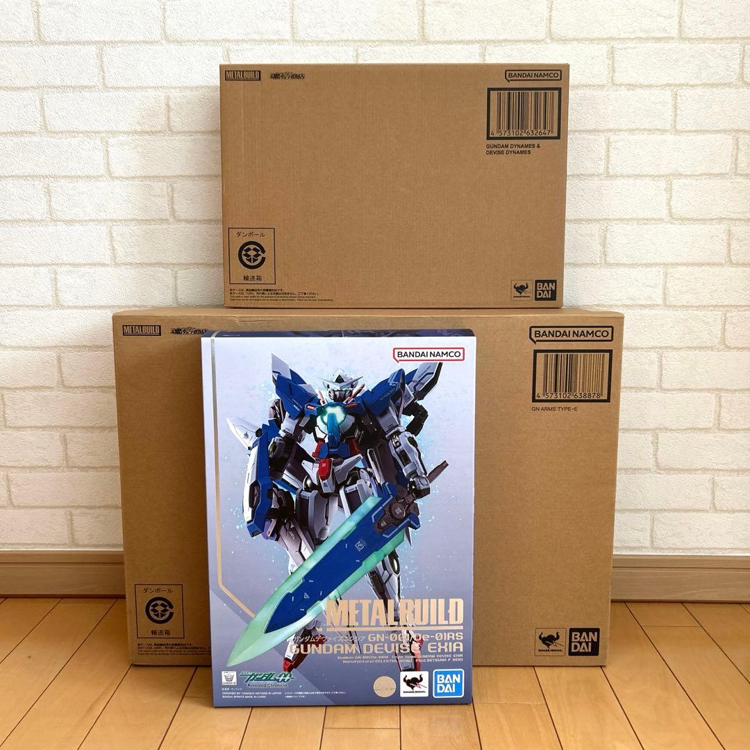 メタルビルド　ガンダムデュナメス&デヴァイズデュナメス　エクシア　TYPE-E 抽選販売】METAL BUILD ガンダムデュナメス＆デヴァイズデュナメス