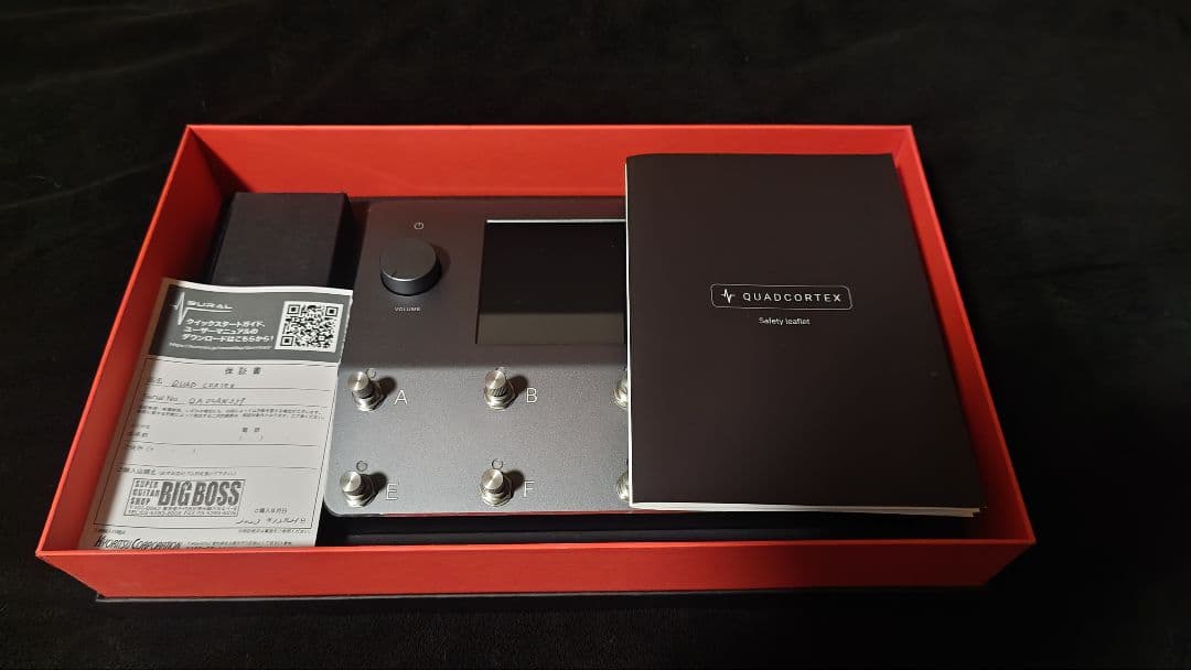 【本日限定 更値下】 QUAD Cortex ギターエフェクター＋専用ケース付き