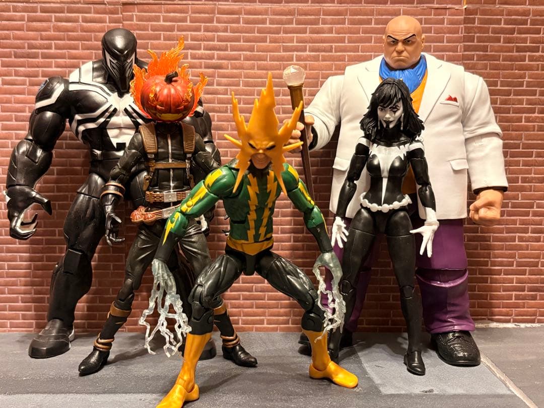 マーベルレジェンド スパイダーマン ヴィラン系 まとめ売り