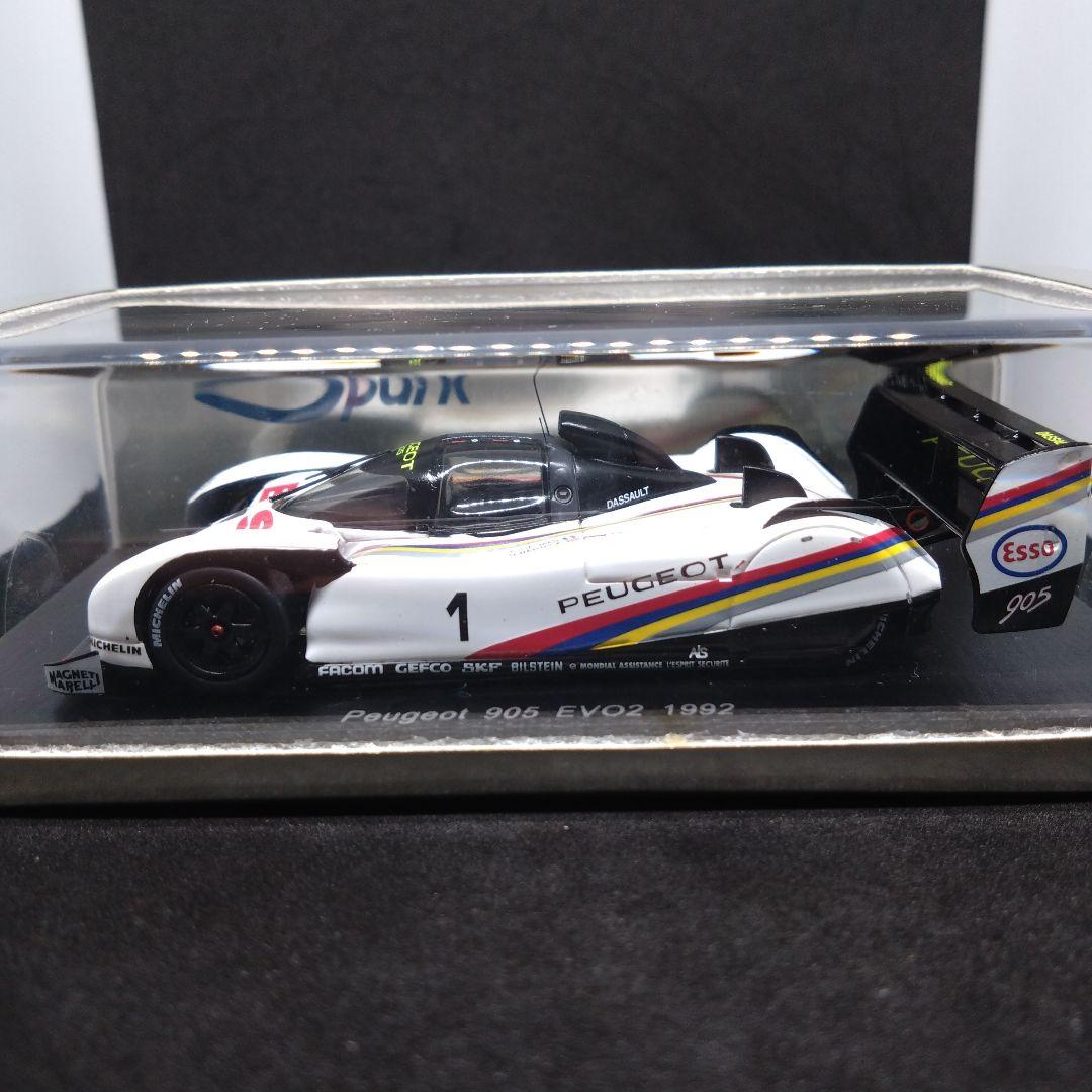 スパーク 1/43 プジョー 905 エボ2 1992 SWC マニクール スパーク 1/43 プジョー 905 エボ2 1992 SWC マニクール - メルカリ