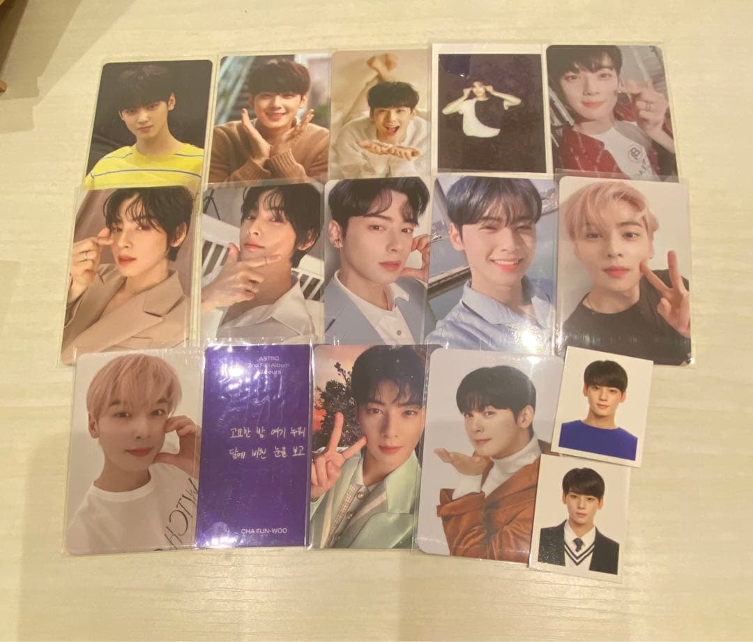 astro チャウヌ　トレカ　まとめ売り(43点)