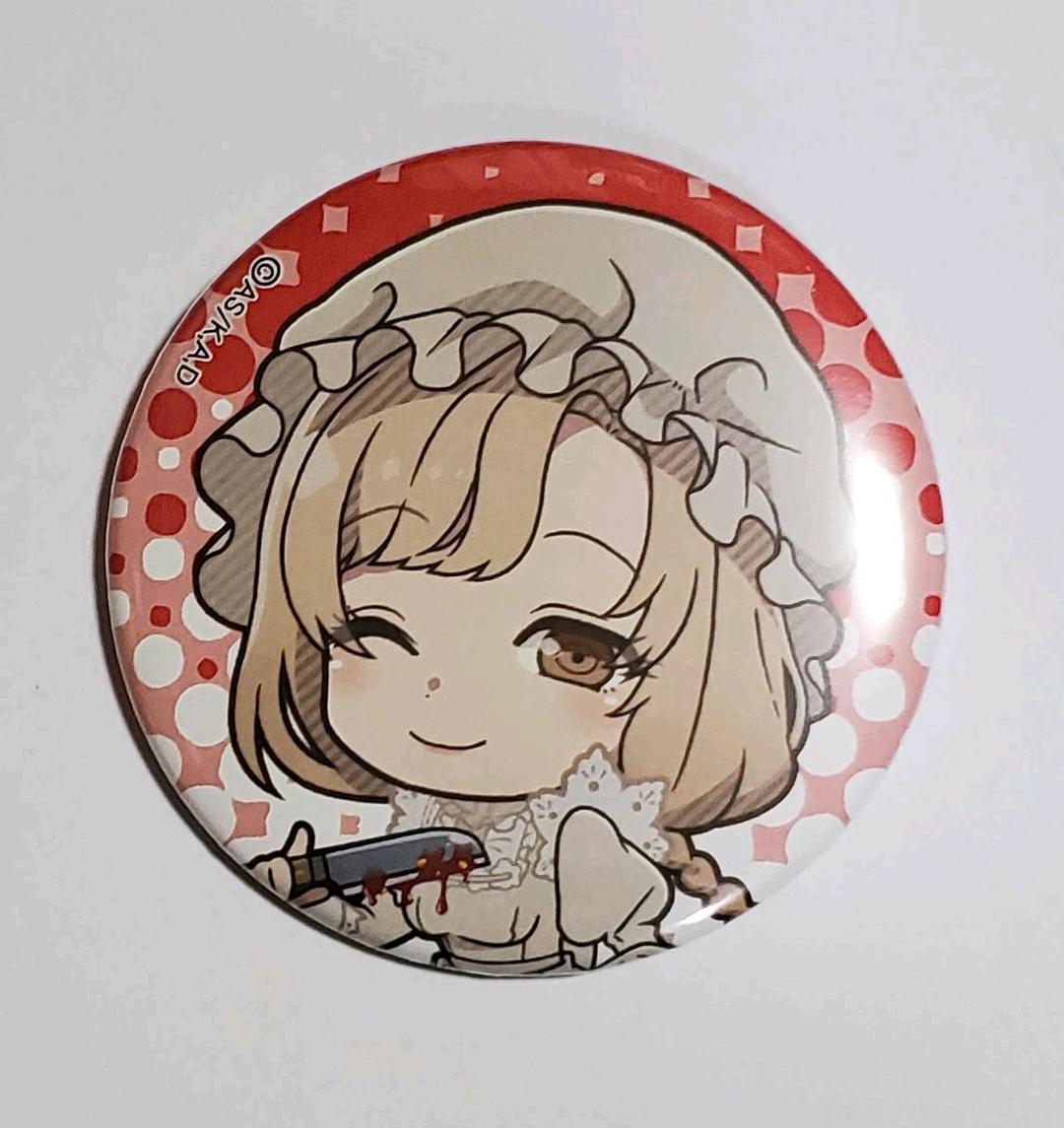 商談中　はたらく細胞　缶バッジ　マクロファージ 貴重 マクロファージ はたらく細胞 缶バッジ - メルカリ