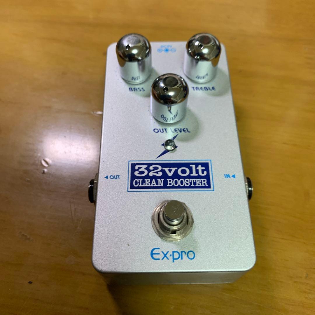 ギター Ex-pro 32volt CLEAN BOOSTER Ex-pro: 32volt