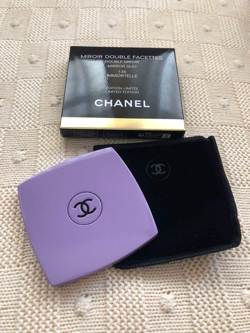 新品 未使用 箱付き CHANEL シャネル ミロワール ドゥーブル ファセット
