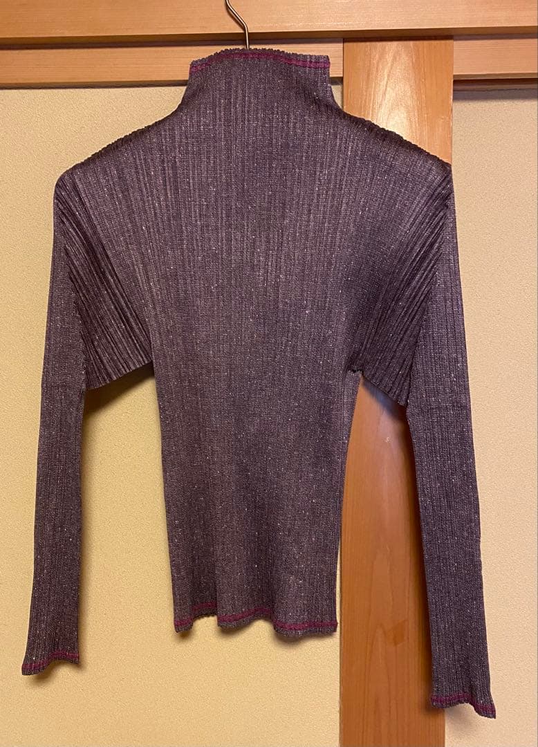 PLEATS PLEASE プリーツプリーズ　長袖ブラウス