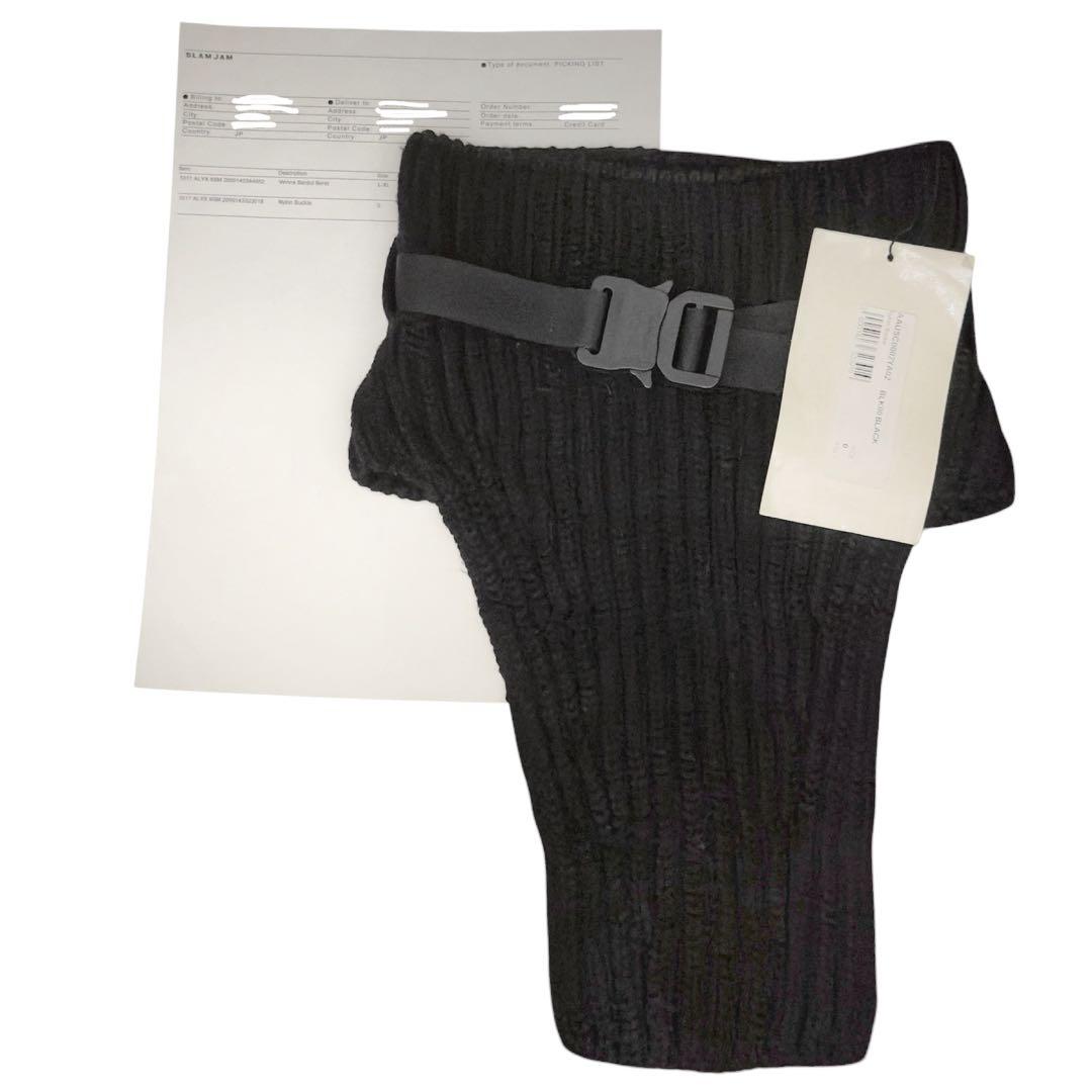 1017 ALYX 9SM アリクス コースターバックル ウールネックウォーマー