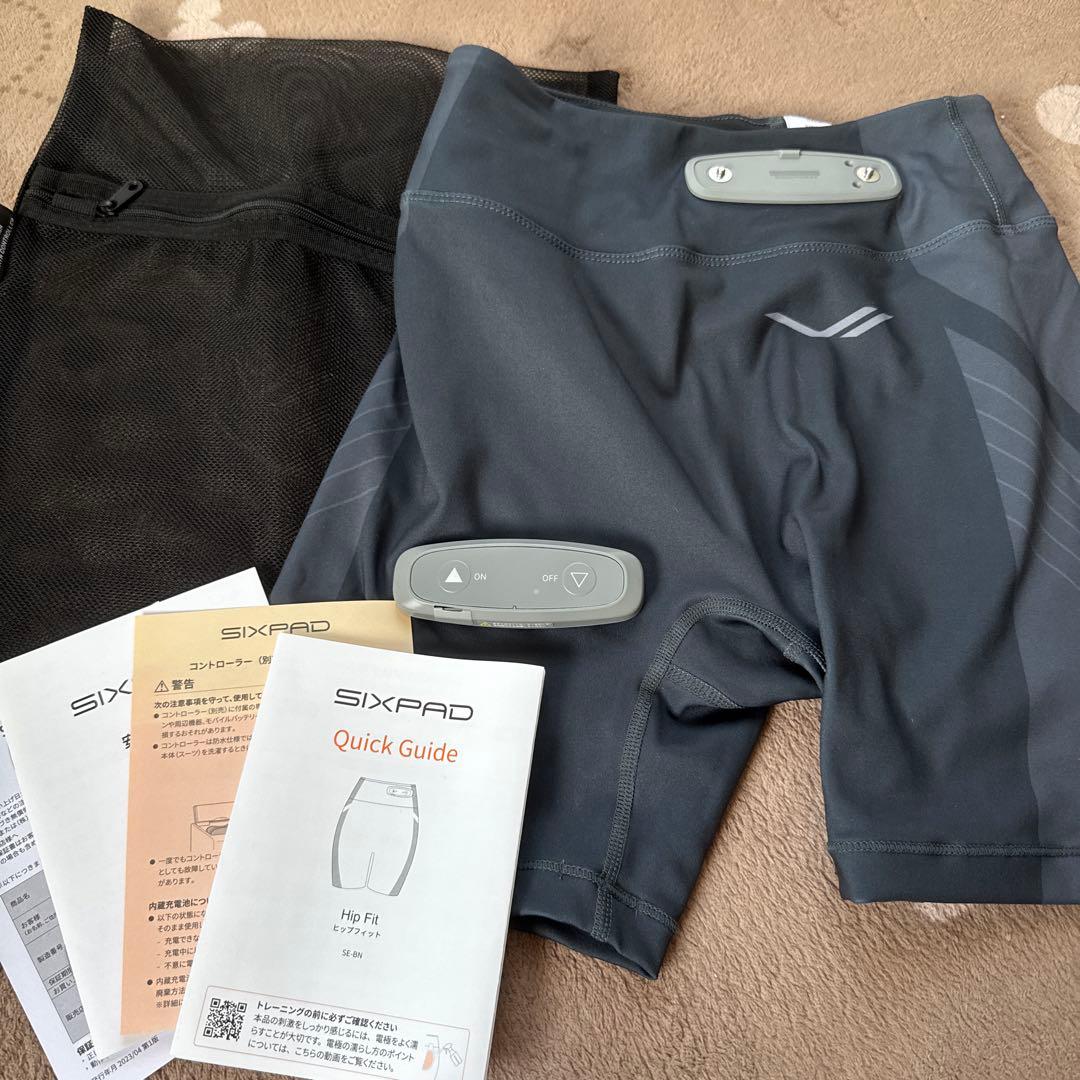 （お値下げ中）SIXPAD Hip Fit 黒 説明書付き
