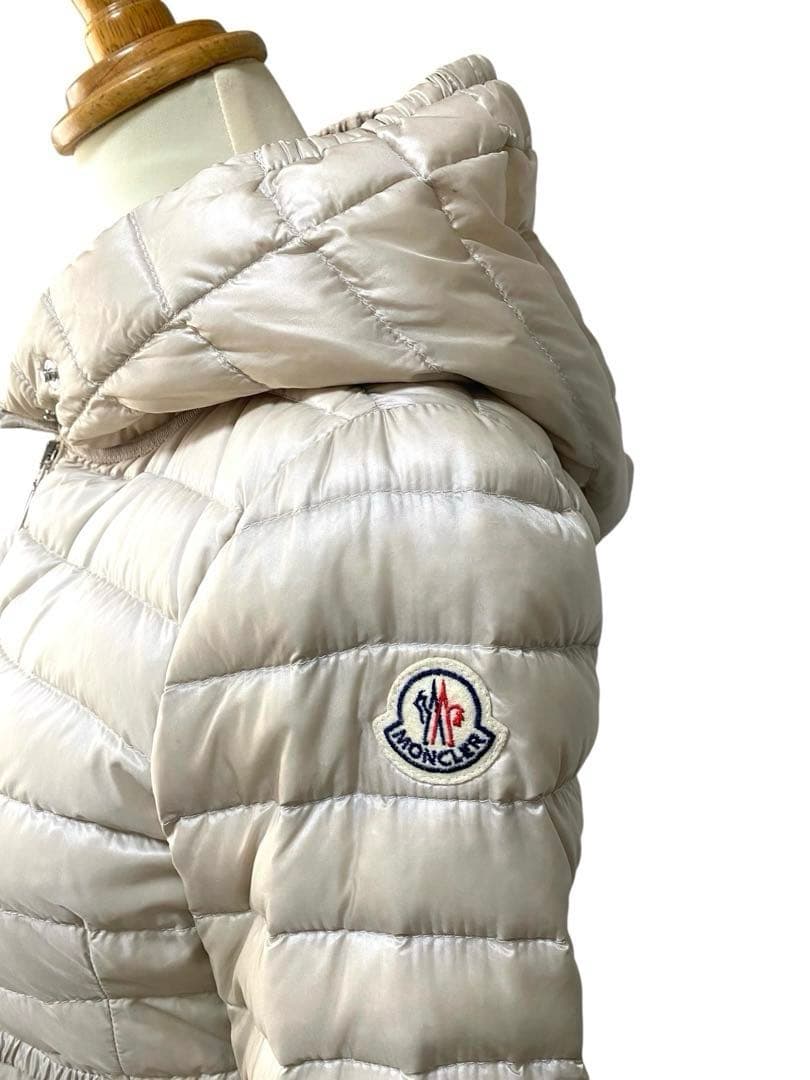 MONCLER モンクレール＊BARBEL スプリングコート ホワイトベージュ