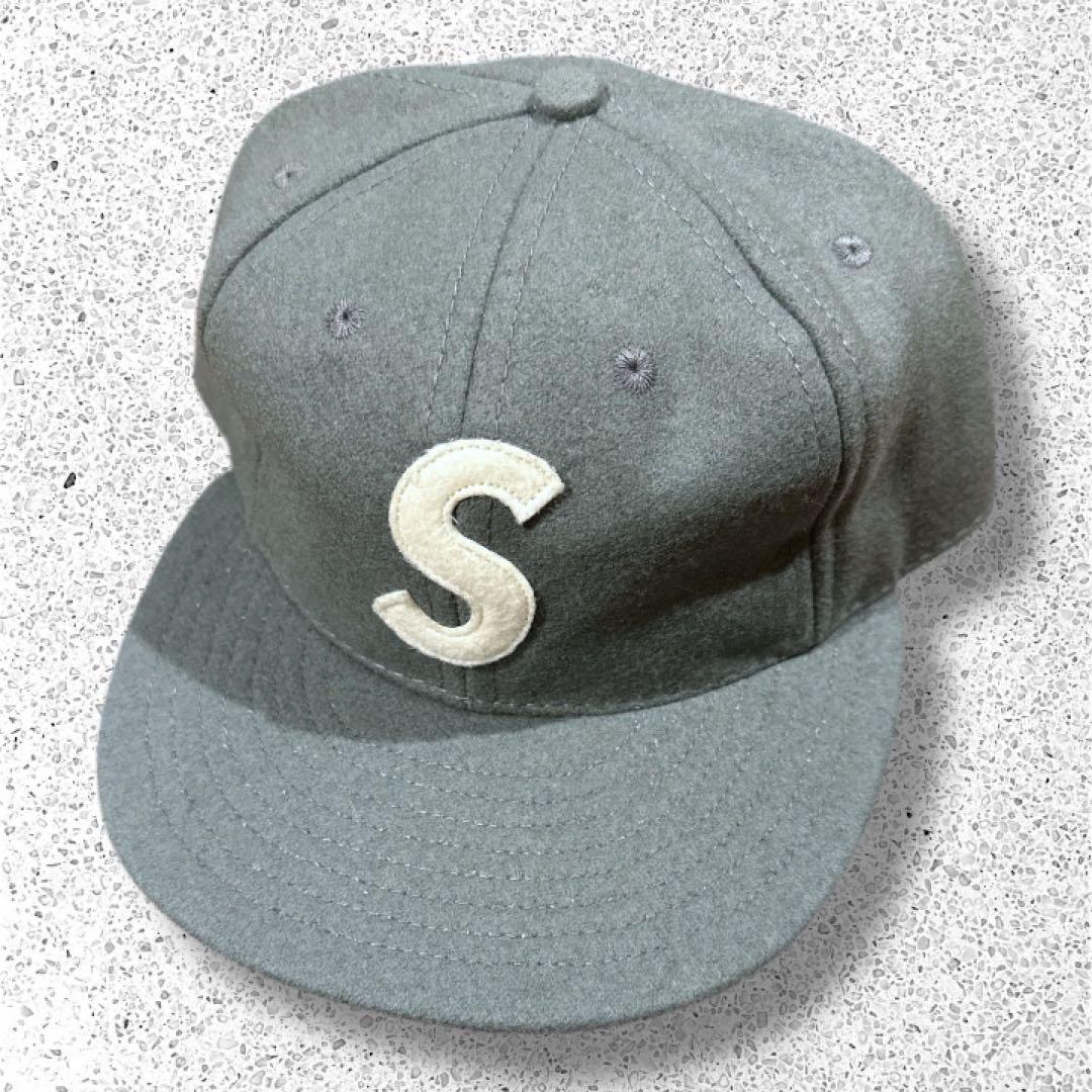 帽子 Supreme Ebbets field flannels cap S logo 中古・古着通販】SUPREME (シュプリーム) EBBETS FIELD FLANNELS (エ