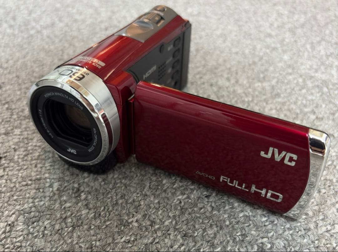 美品 JVC Everio GZ-E700-R ハイビジョン ビデオカメラ