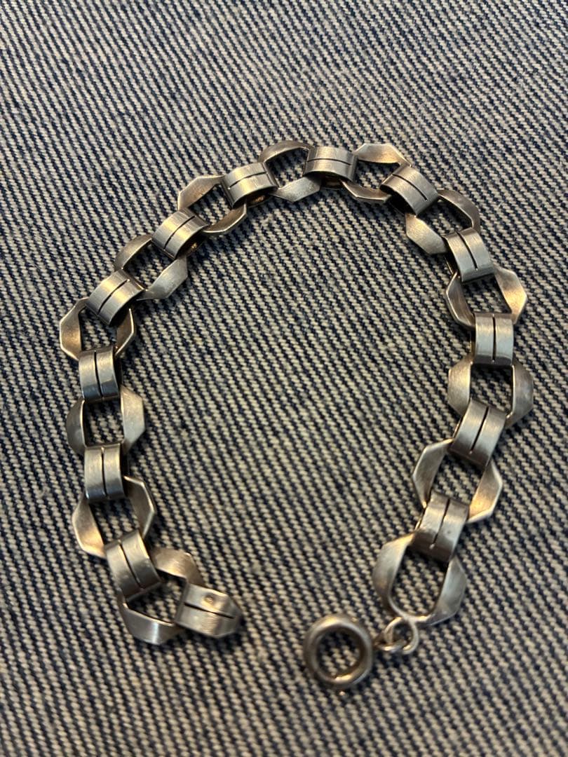 オーストリア835 シルバーチェーンブレスレット VINTAGE