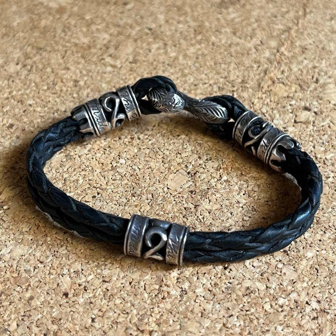 フラットヘッド　レザーブレスレット レザーブレスレット シングル FN-AK4-6 | THE FLAT HEAD