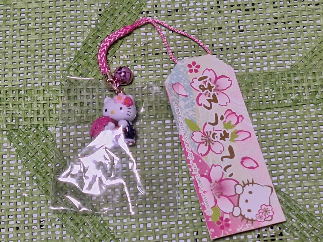 桜キティ✩着物✩限定キティ✩ご当地キティ✩ハローキティ✩根付け