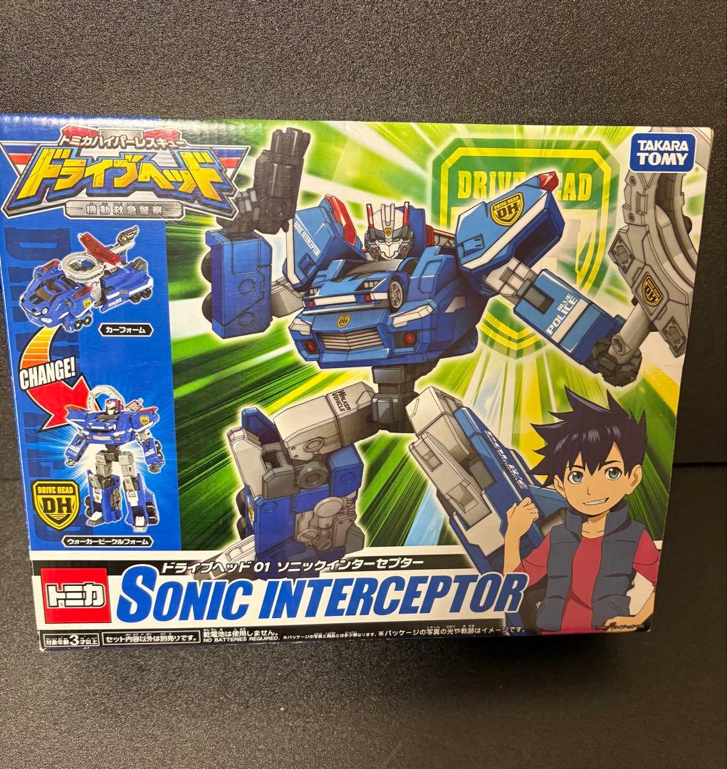 トミカ　ドライブヘッド　01 ソニックインターセプター