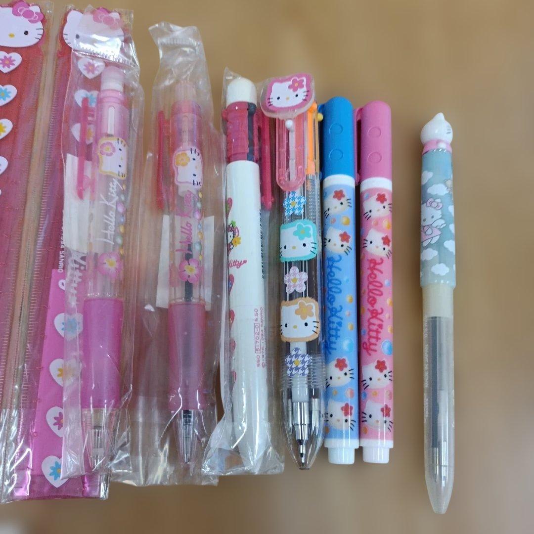 当時物 平成レトロ サンリオ 文房具 まとめ売り ハローキティ おさるの