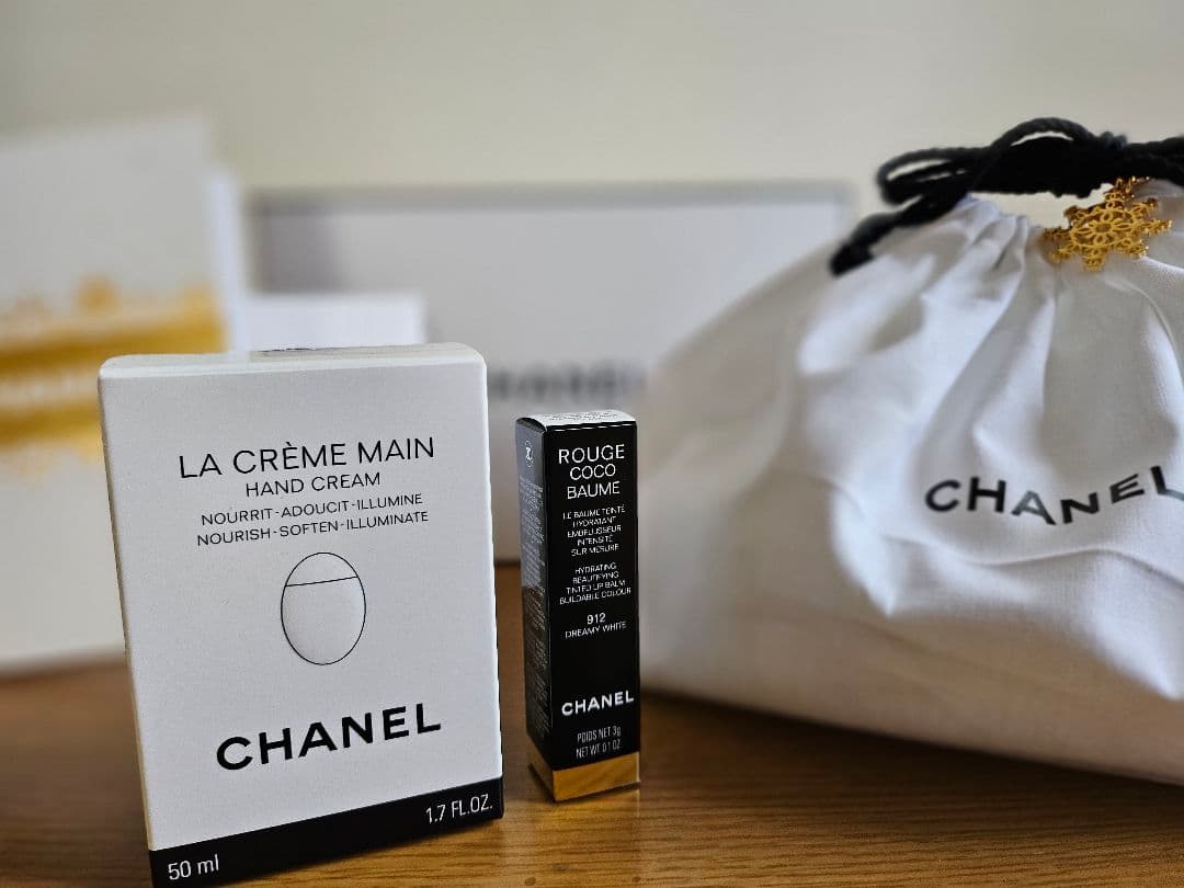 CHANEL ハンドクリーム・リップクリームセット