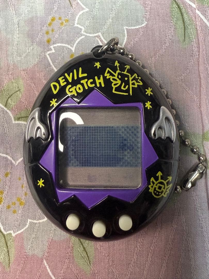 【動作確認済】デビルっちのたまごっち 黒 BANDAI (バンダイ) たまごっち デビルっちのたまごっち (黒