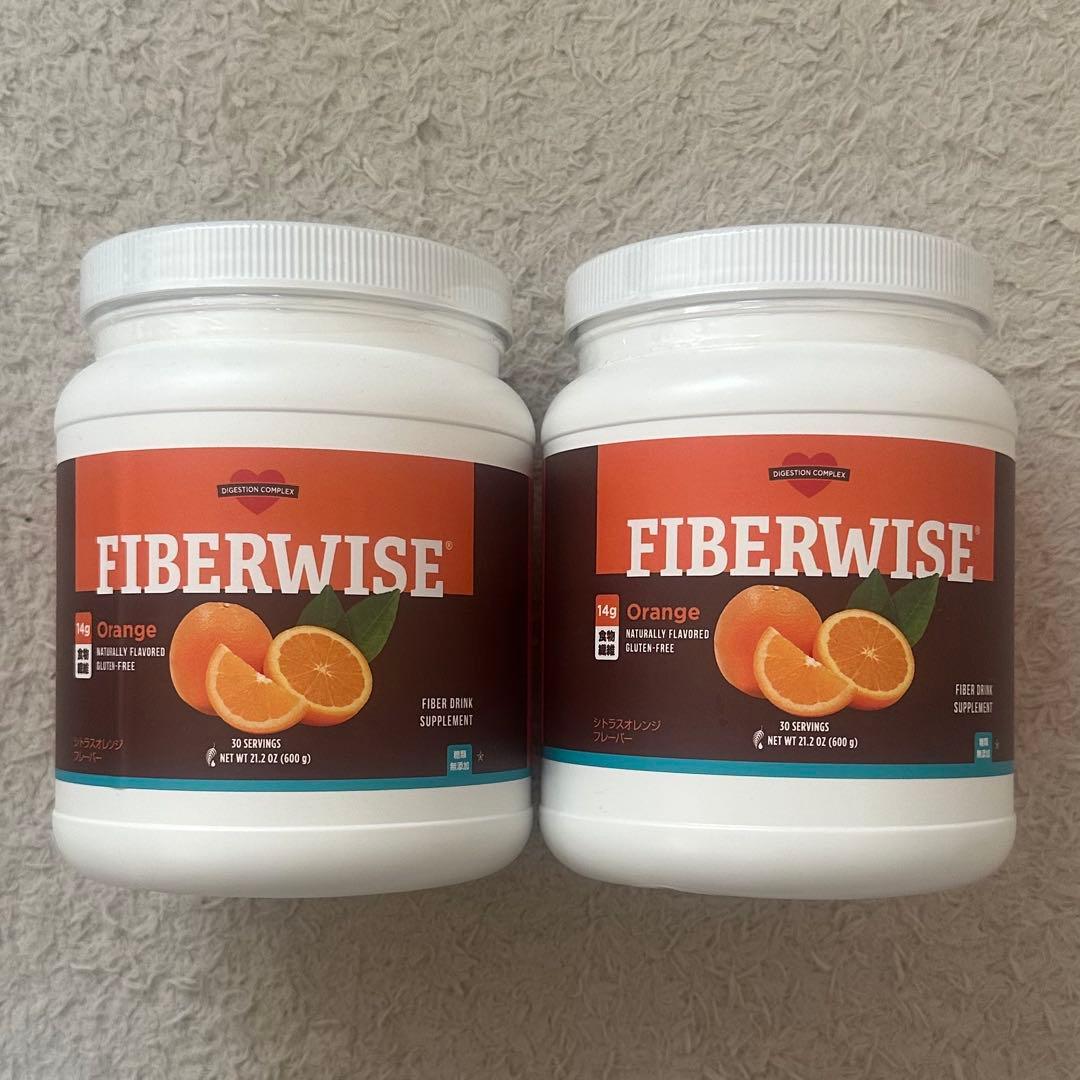 FIBERWISE ダイエットサプリメント 2個　オレンジ(糖類無添加)